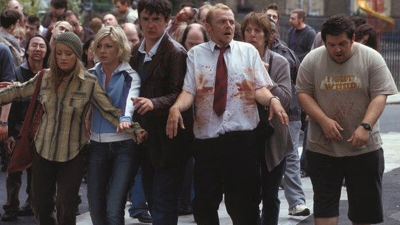     "Зомби по имени Шон" Кадр из фильма