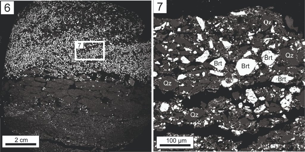    Образцы барита из хвостохранилища в Кузбассе