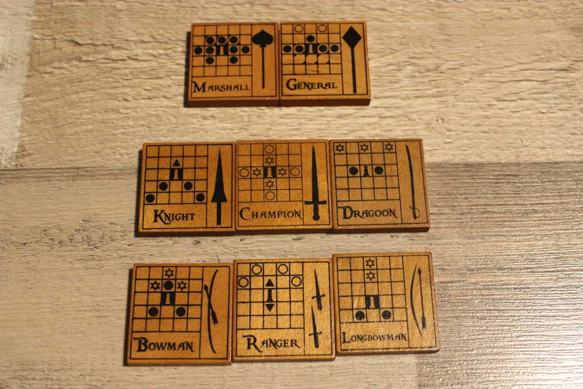 Оригинальные фишки настольной игры Герцок (The Duke)