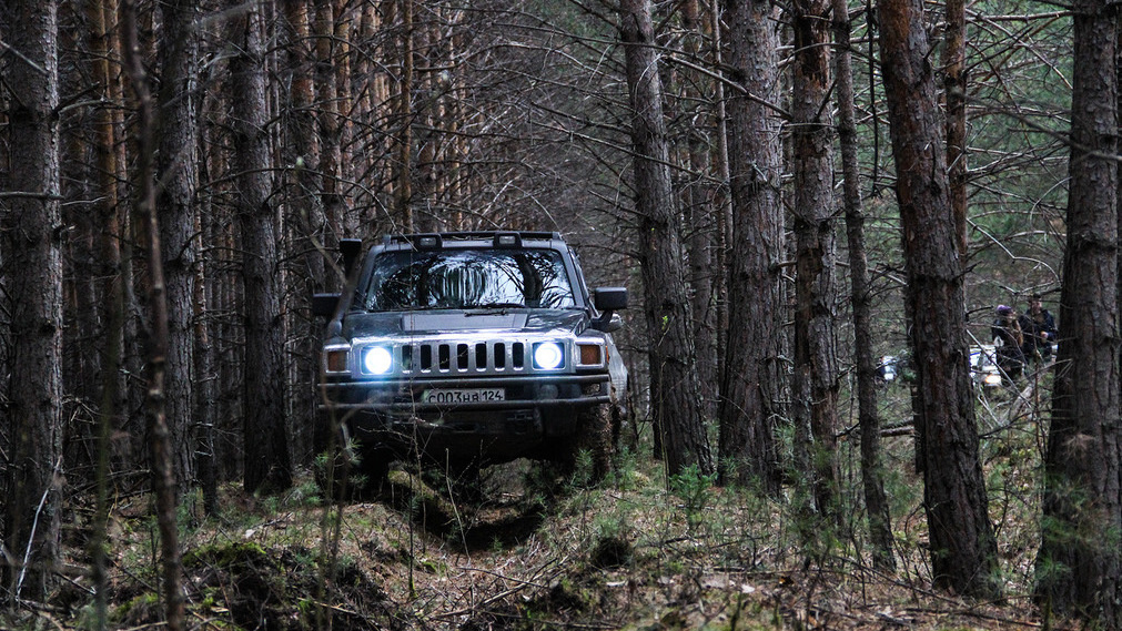 Покатушки по Сибирскому лесу
