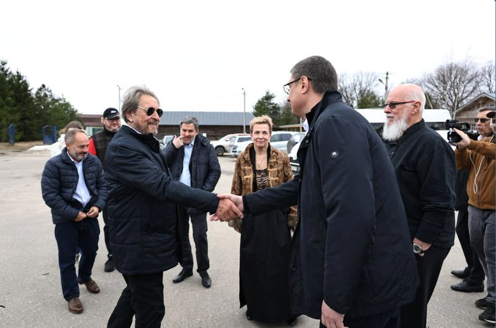    Губернатор Владимирской области Александр Авдеев