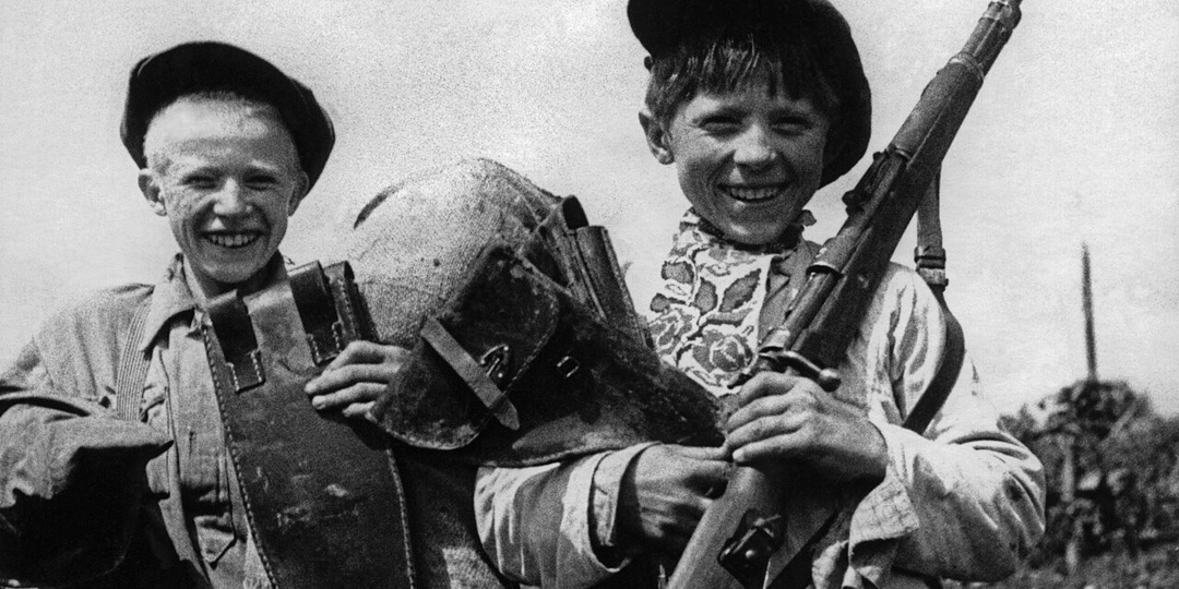 У войны не детское лицо.