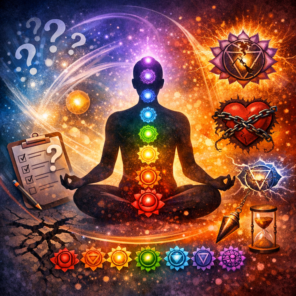 Тест из 12 вопросов: какая чакра у вас заблокирована сильнее всего
