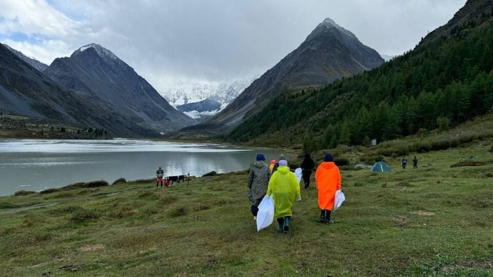    Экологические акции в Республике Алтай. Источник: t.me/asprokopyev