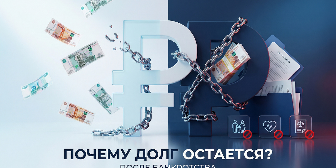 Вы прошли банкротство, а долг остался? Вот почему это происходит