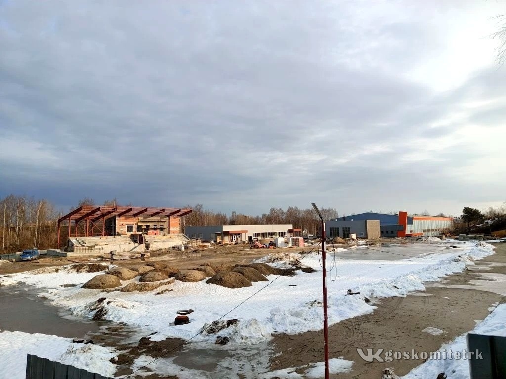    Инспекторы проверили стройку спорткомплекса «Луми-2» © Госкомитет Карелии по жилищному надзору