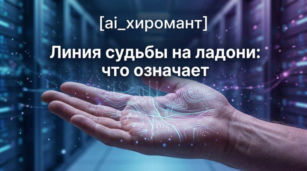    Исследование линии судьбы на руке admin