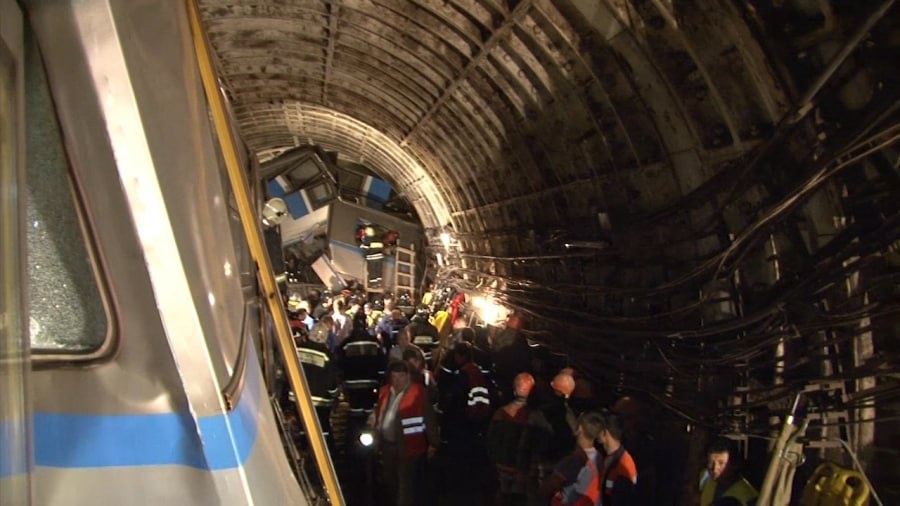 Последствия катастрофы 15 июля 2014 года (фото: РИА Новости)