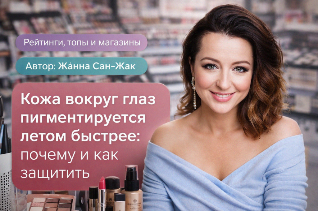    Зона вокруг глаз в 3 раза чувствительнее к UV, чем щёки. Объясняем, почему пигментация здесь появляется быстрее и какой SPF-подход нужен именно для этой зоны. boringband38