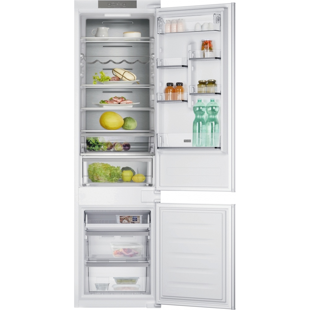 Модель с инверторным компрессором FCB 360 TNF NE D имеет систему охлаждения No Frost в холодильной и морозильной камерах.