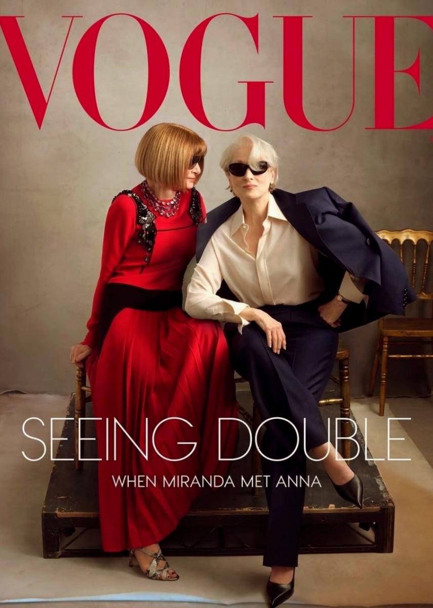 Официальная обложка журнала Voque. Источник фото: журнал Voque 