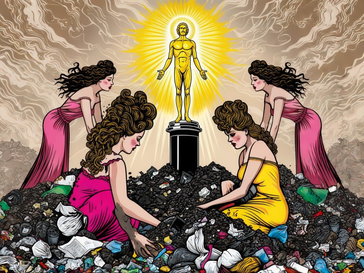 нерабочие неосознанные модели как социальная помойка