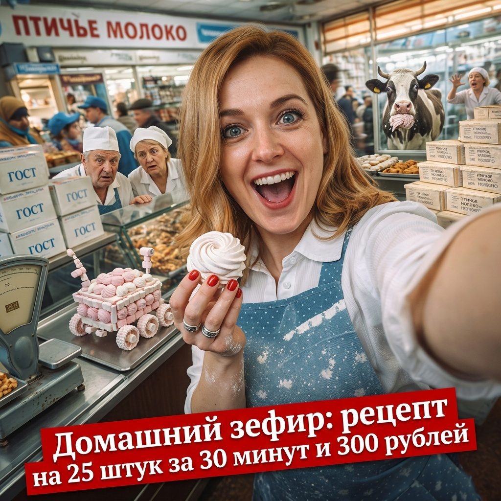    Вкусный домашний зефир из доступных ингредиентов admin