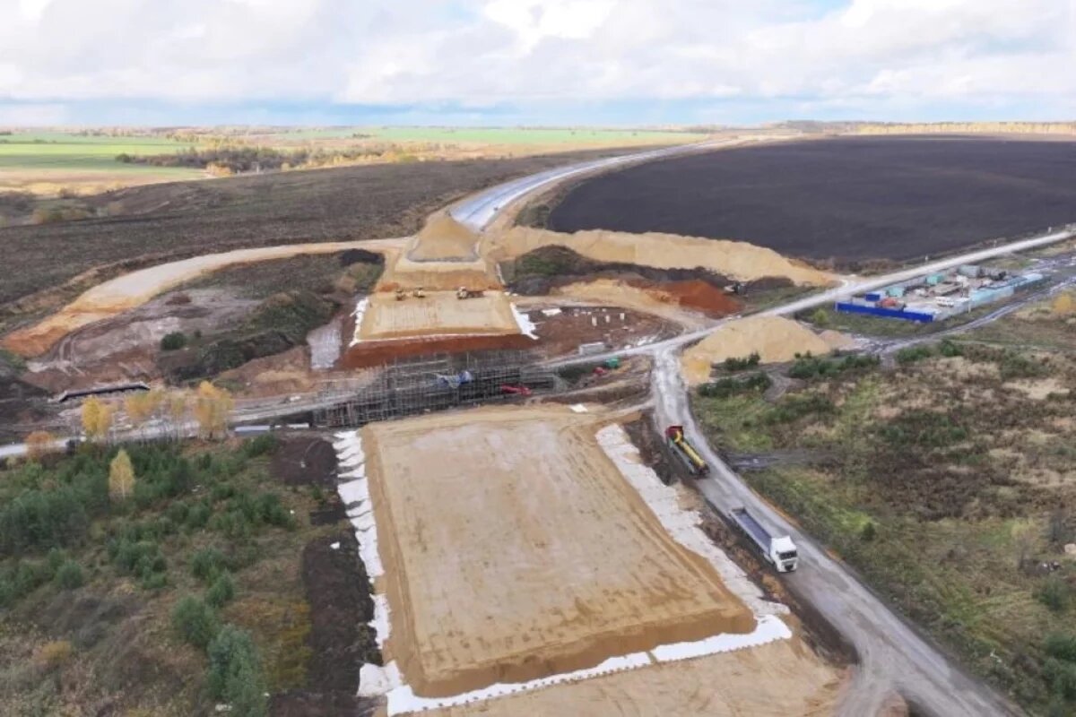    Строительство Западного обхода Орла затормозилось из-за ситуации с погодой