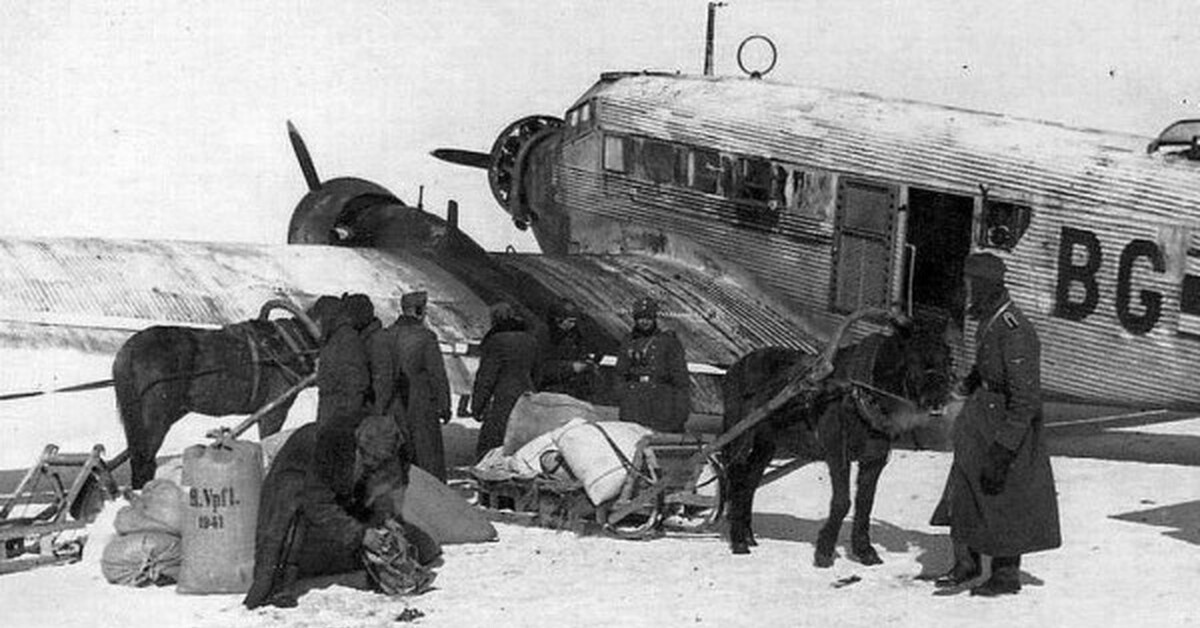 Немцы в Сталинградском котле