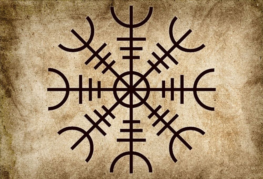 Классический и самый распространенный Эгисхъяльм