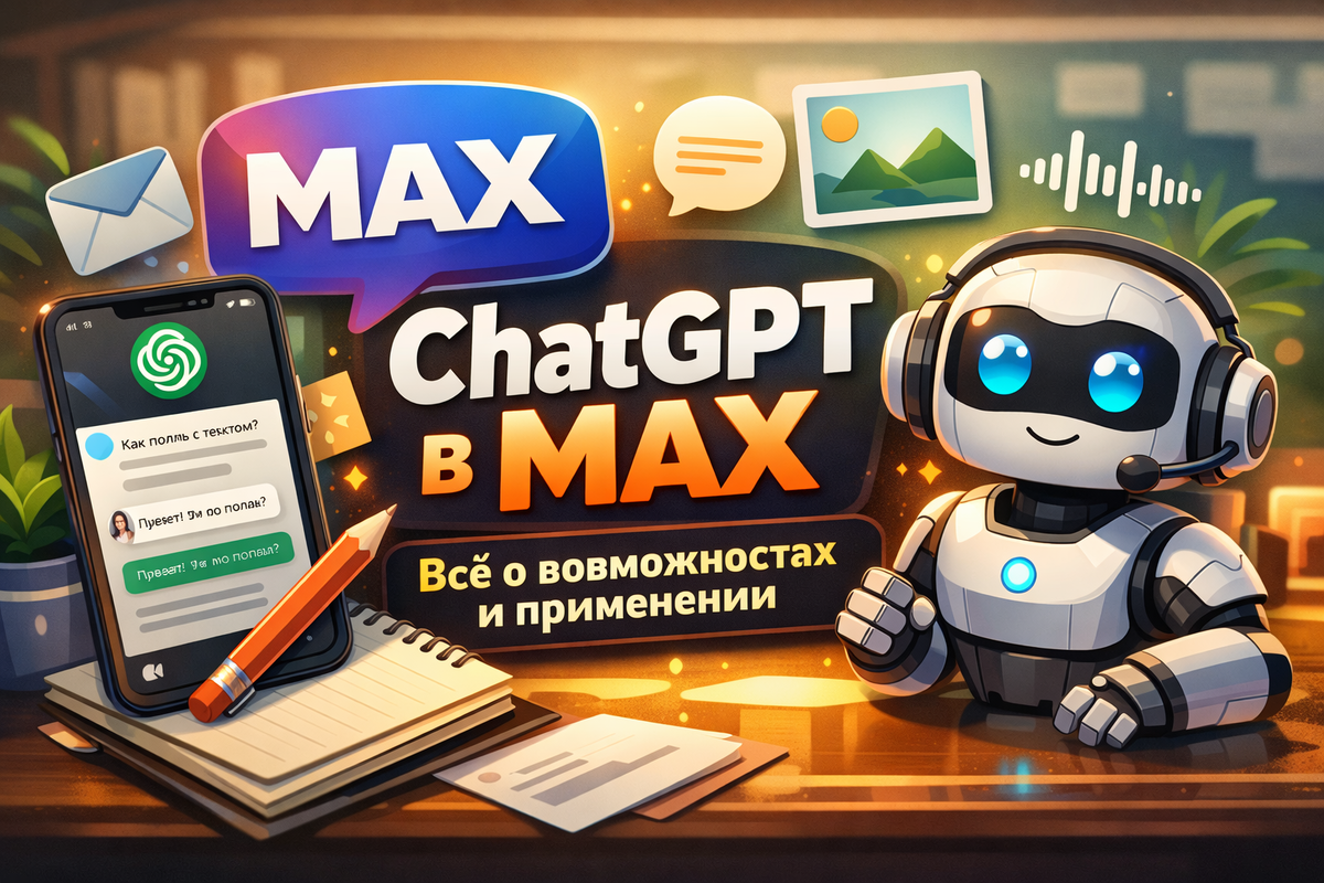 Бот ChatGPT в MAX 