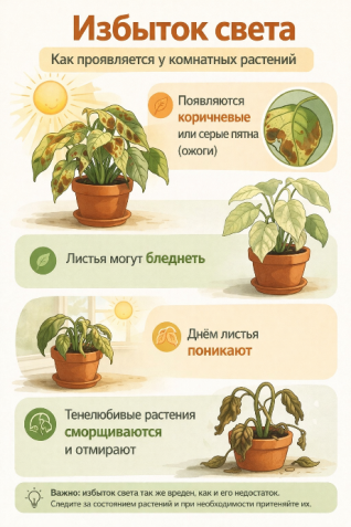 Избыток света