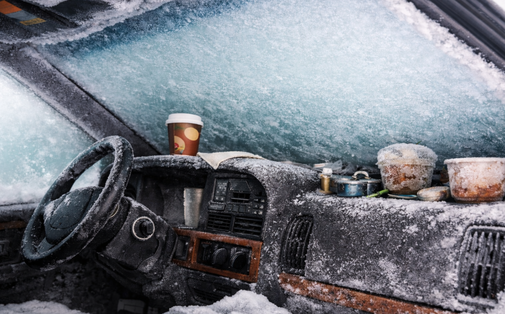 "Живой сугроб"