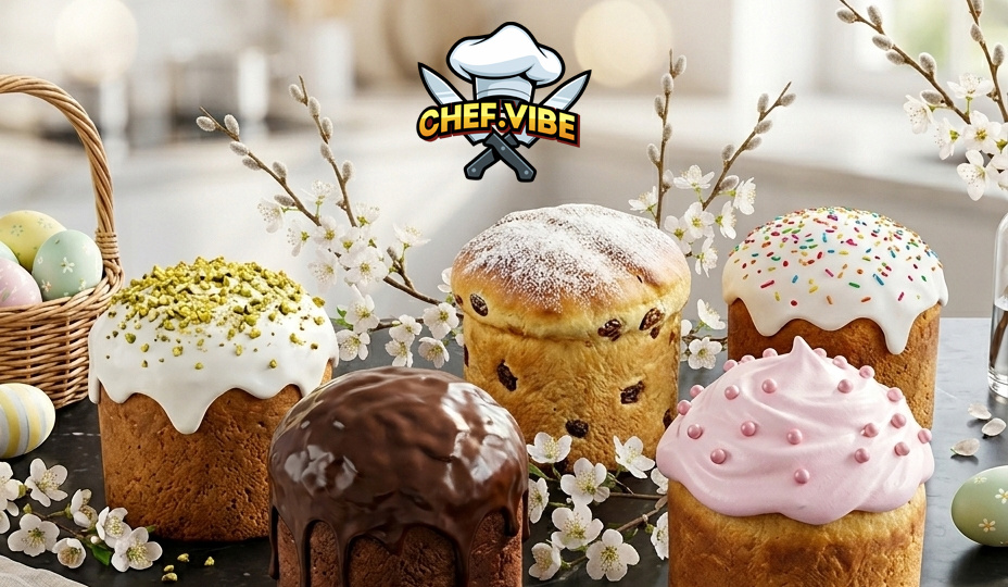 Топ-5 рецептов куличей от Павла Сизова, которые точно получатся даже у новичка!