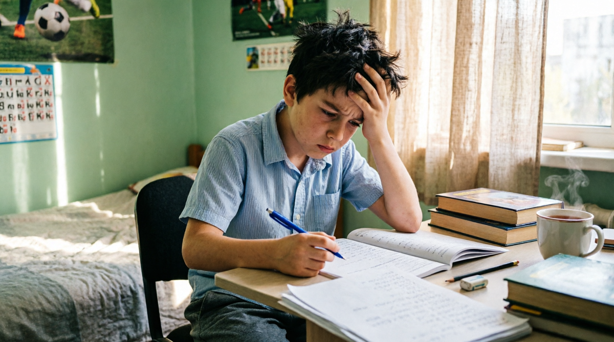 Он старается. Просто этого уже недостаточно. И об этом нужно сказать маме.