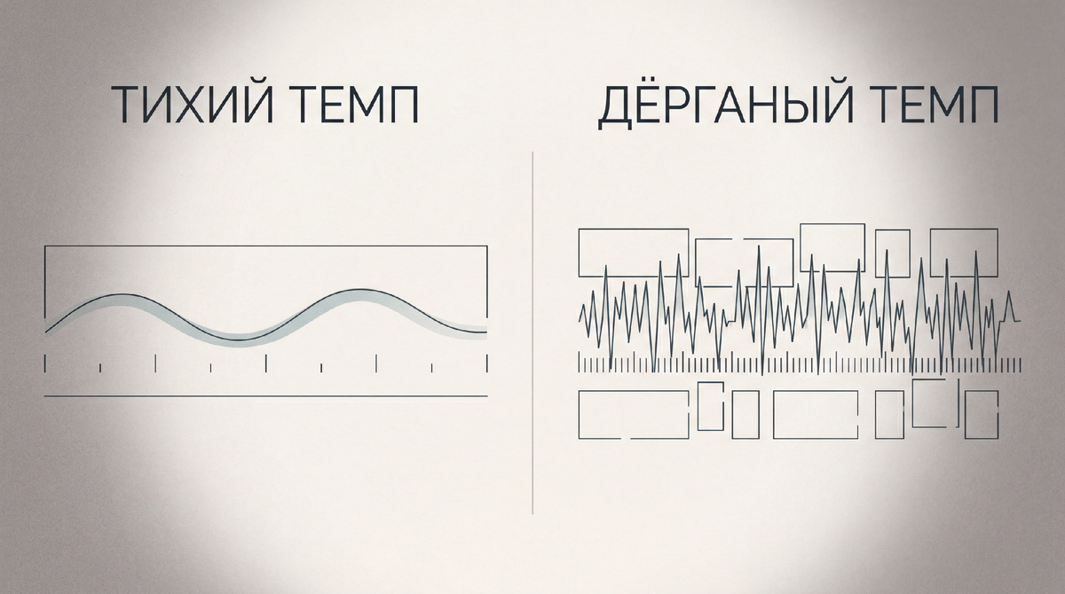Разница часто не в сюжете, а в том, как часто экран моргает и подпрыгивает.