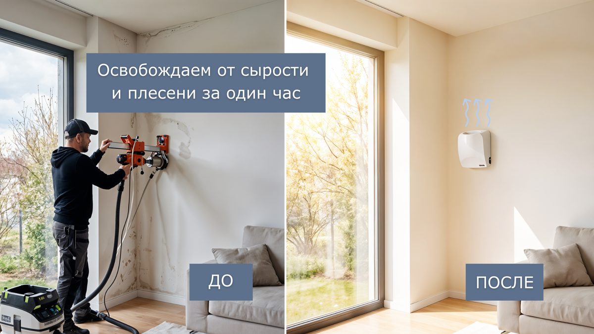 Дом требует профессионального инженерного подхода. Плесень и постоянная сырость — это симптомы остановки воздухообмена.