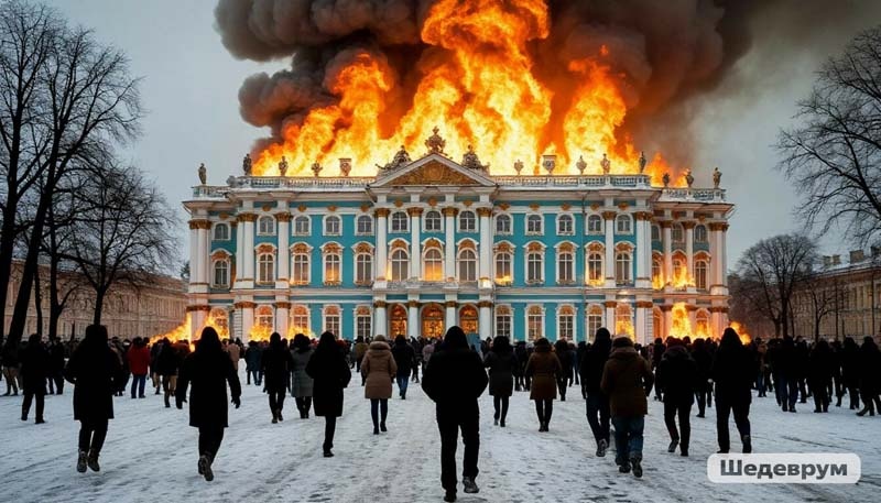 «Кровавое воскресенье»: демонстранты захватывают Зимний Дворец
