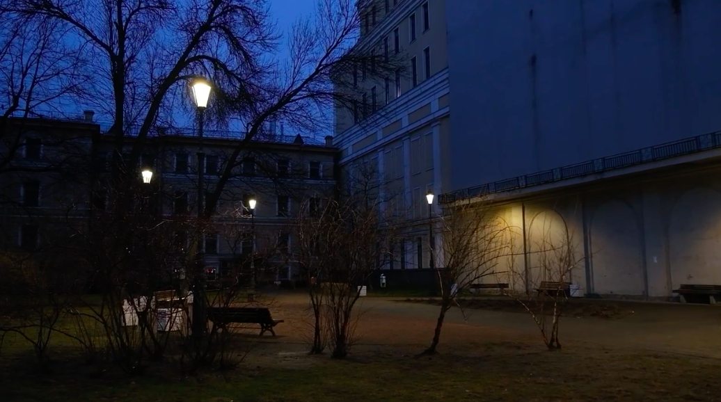 Скриншот из видео СПб ГБУ «Ленсвет»