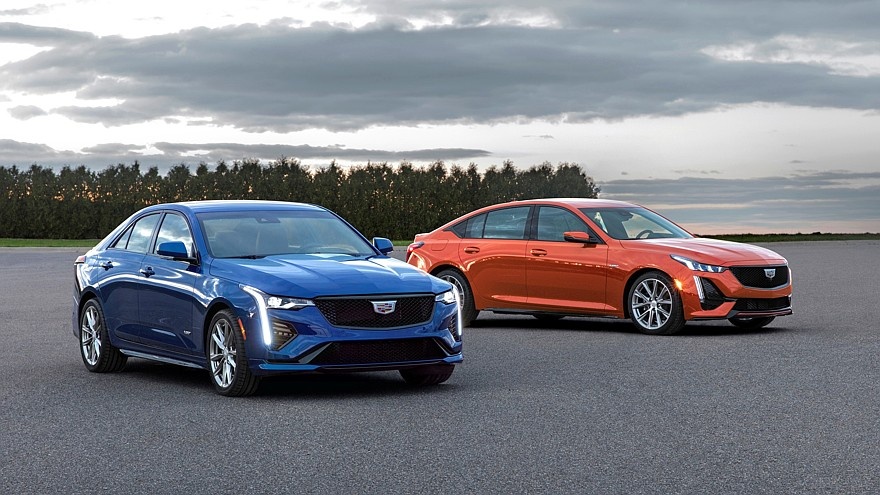    Cadillac CT4 и Cadillac CT5