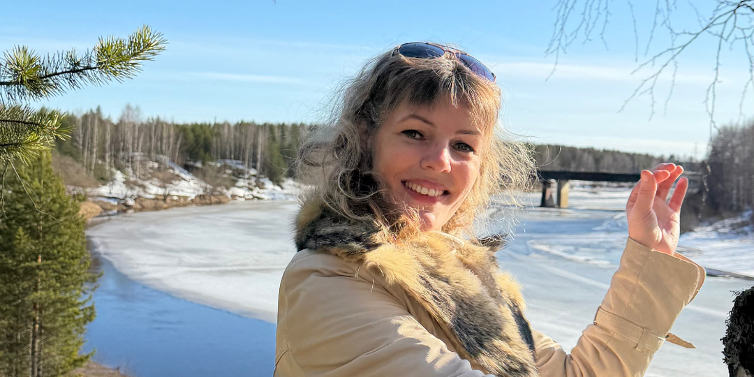 Весенняя река Ижма в Республике Коми