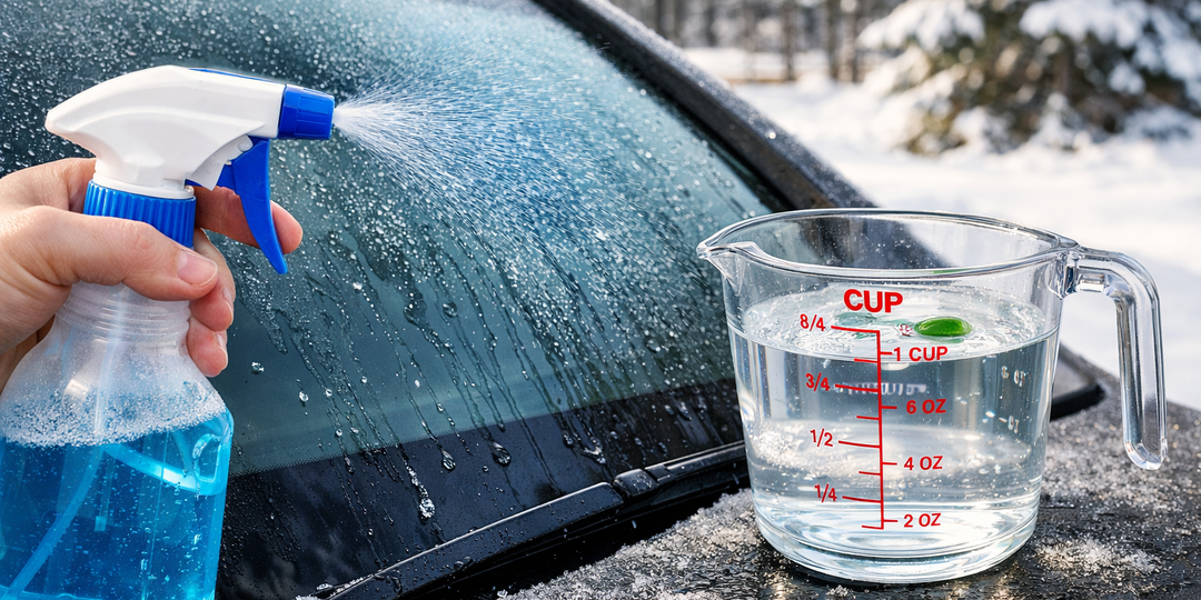 4 рабочих рецепта омывайки из подручных средств - от летней до -30°C, и ни рубля лишнего