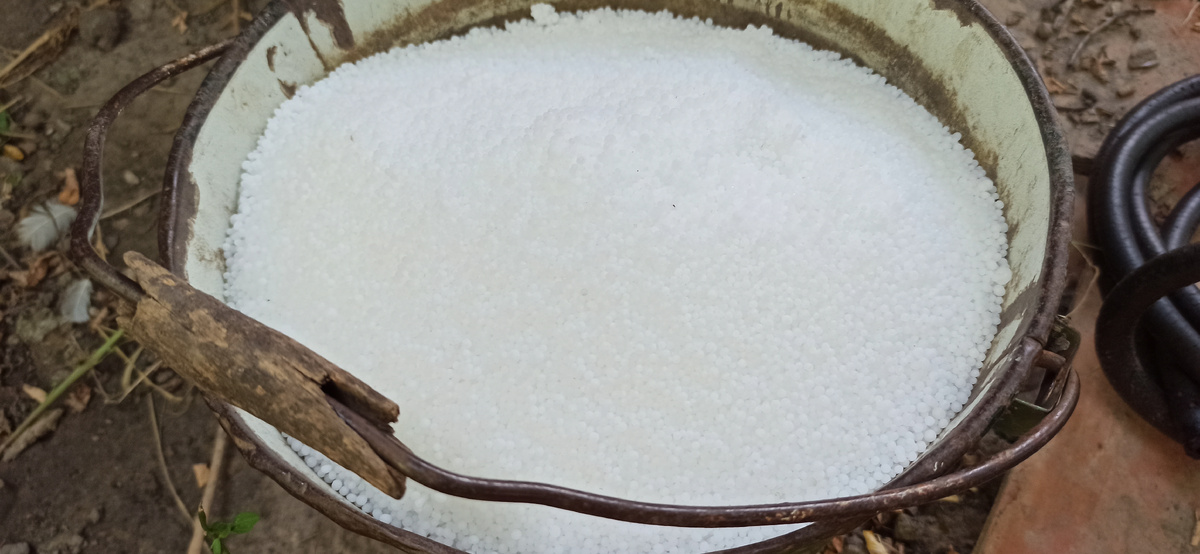 Не забывайте про азотные подкормки