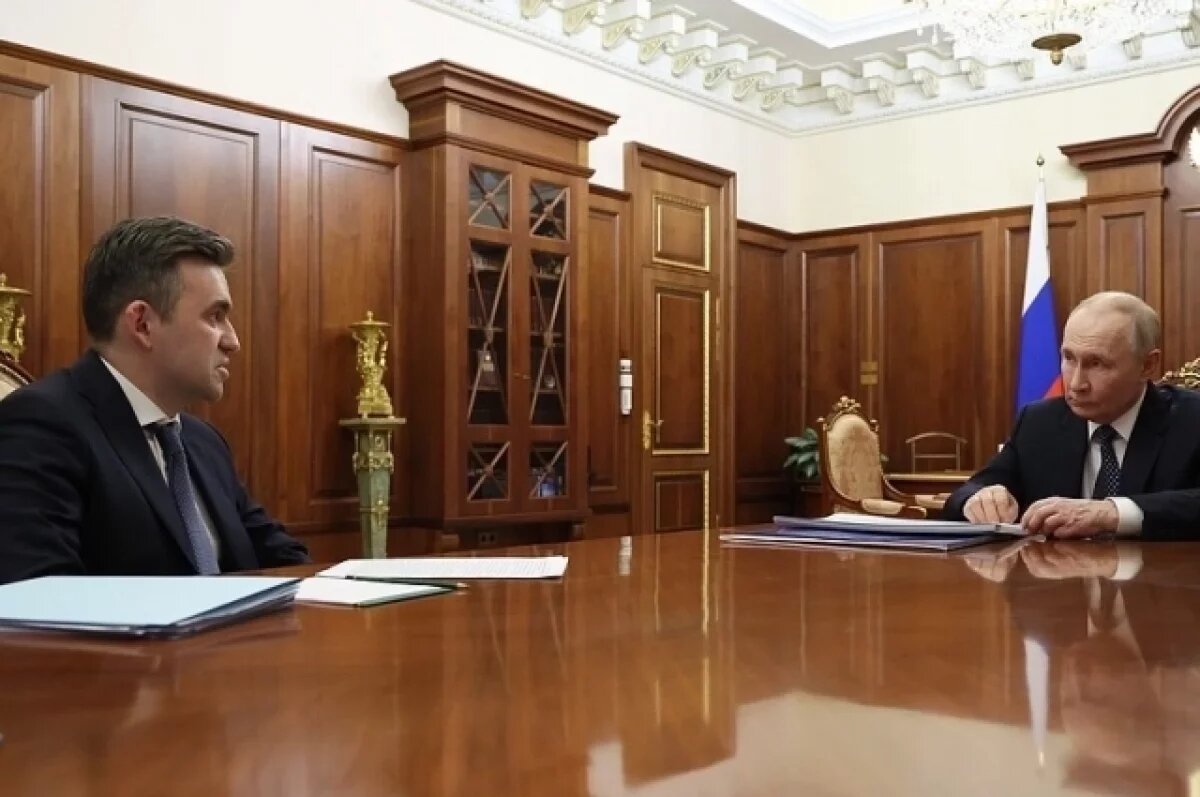    Станислав Воскресенский встретился с Владимиром Путиным