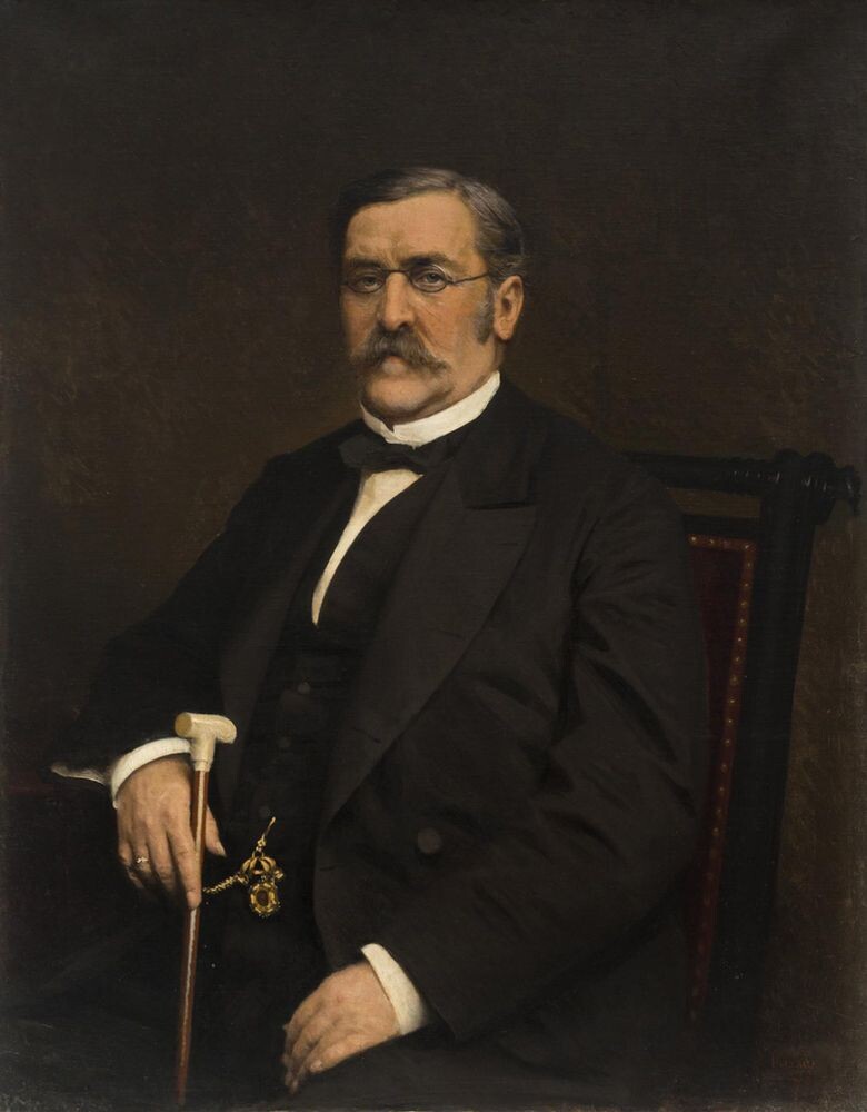 Князь Владимир Александрович Черкасский. Портрет работы Крамского, 1879 год