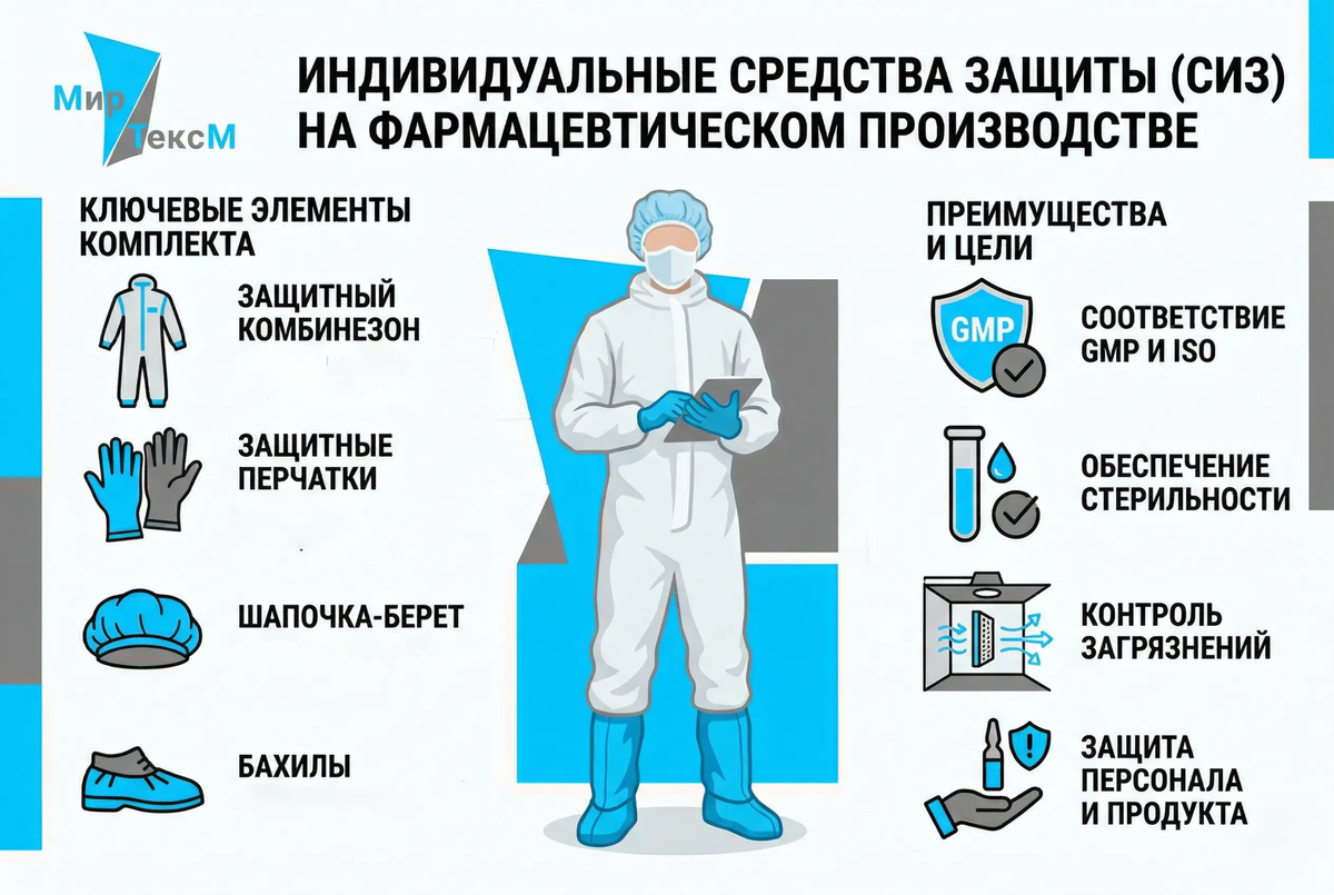 СИЗ для фармацевтики