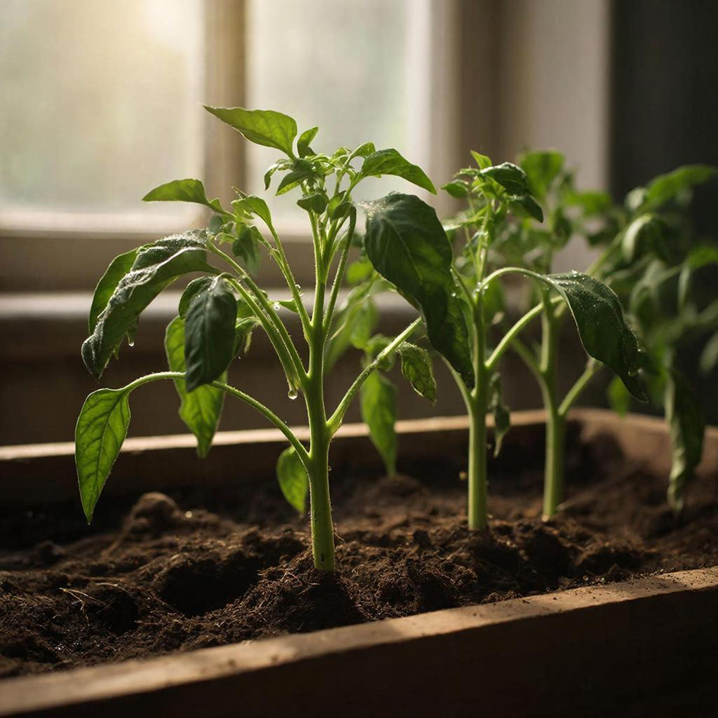 Рассада перца в домашних условиях 