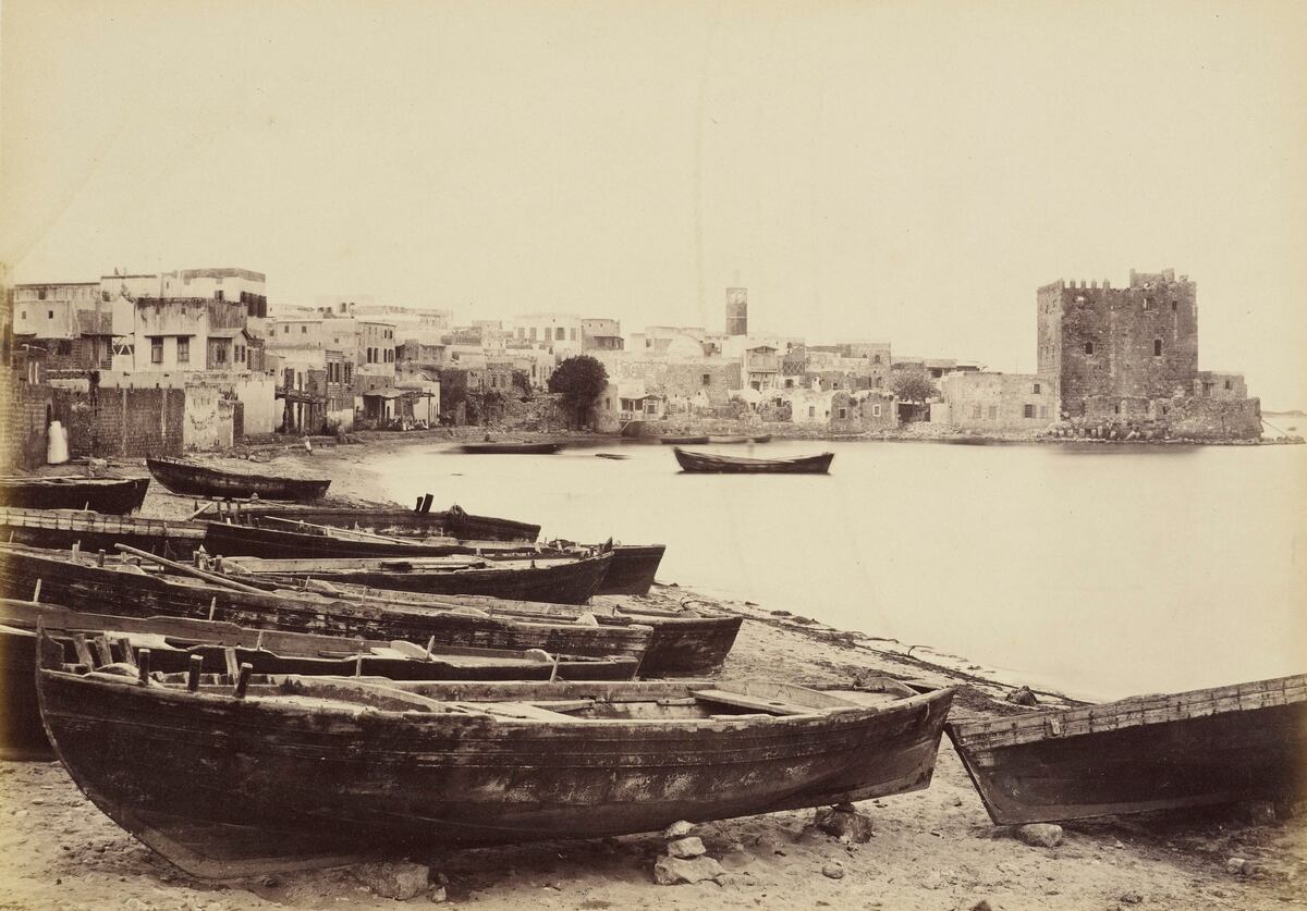 Эль-Мина / древний Триполи Шамский — прибрежное ядро восточного Tripolis.