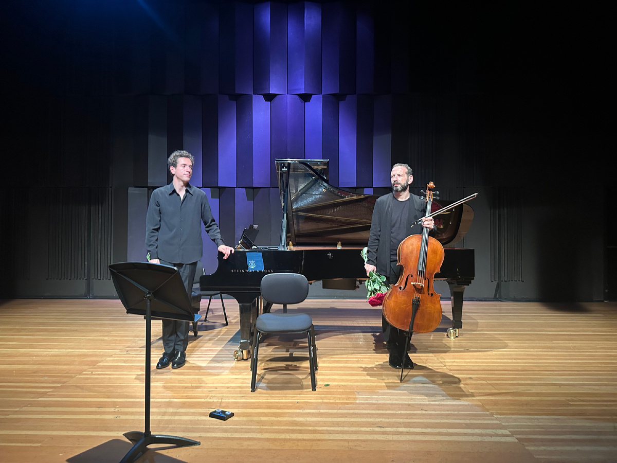 Константин Емельянов и Борис Андрианов 