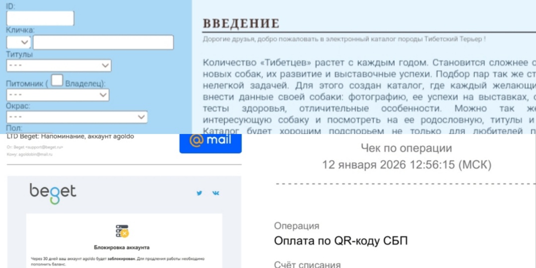 Напомнить вам о нашей базе данных — электронном породном каталоге.
