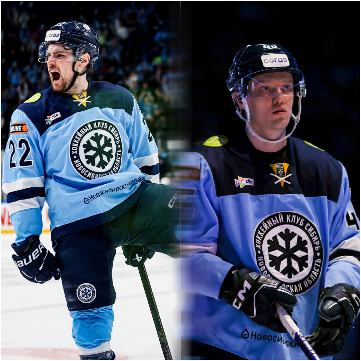 Чейз Приски (№22) и Валентин Пьянов (№45)