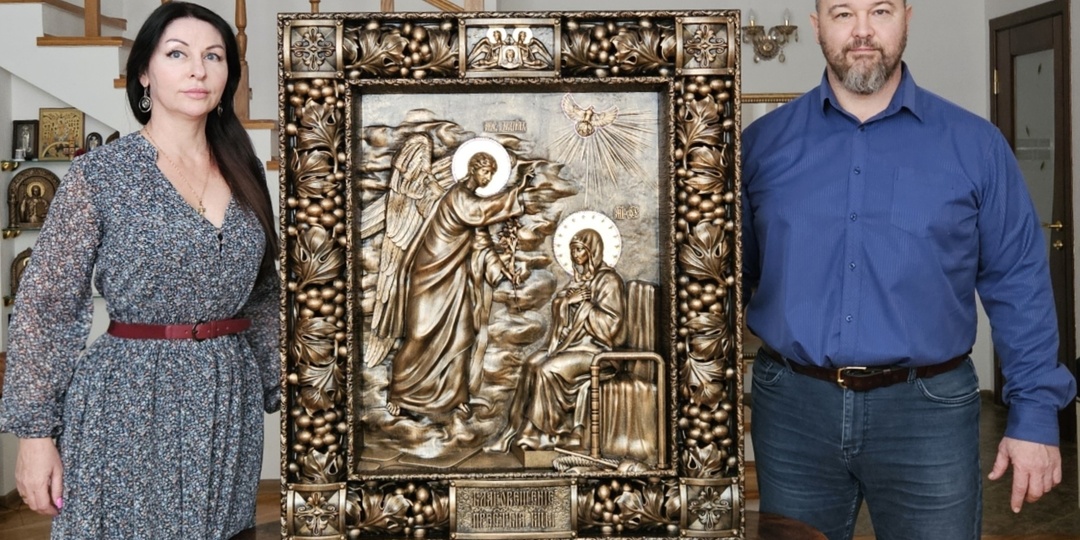 Ирина и Андрей Гонтарь – дивные мастера православных резных икон из дерева
