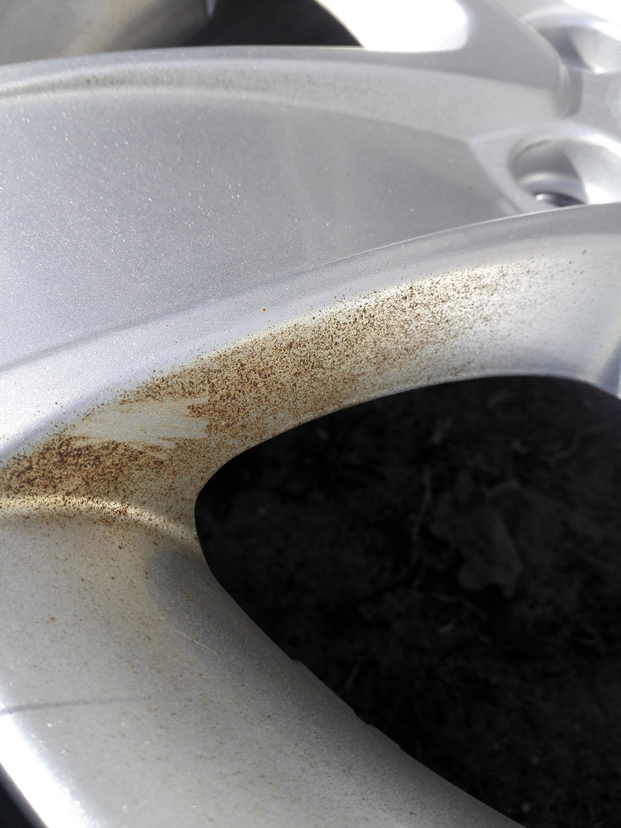 Примеры загрязнения диска