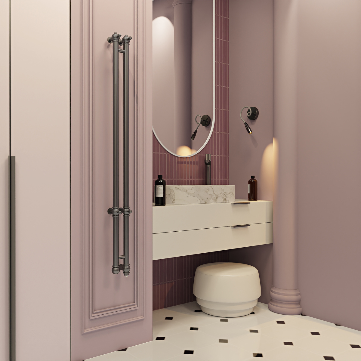 Полотенцесушитель Винтаж торговой марки Терум