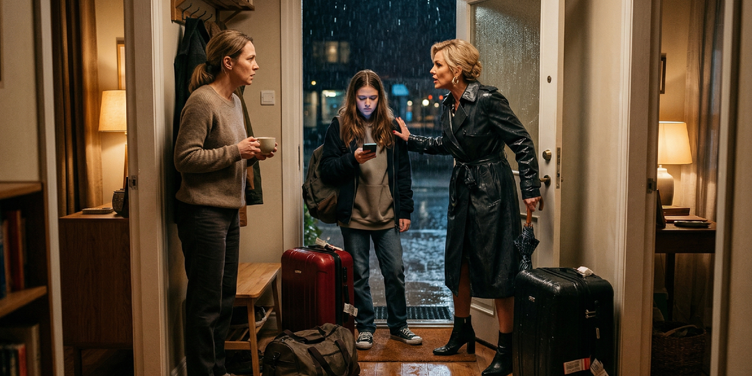 🔻— Моя дочь поживет у тебя полгода, пока мы не вернемся