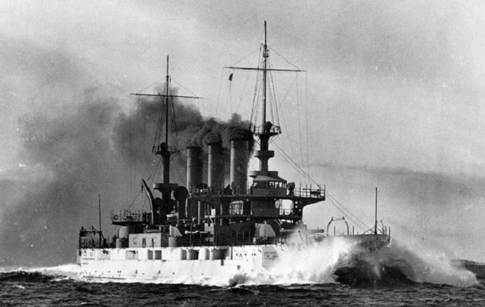 Американский броненосец ВВ-22 "Миннисота" (тип "Коннектикут")