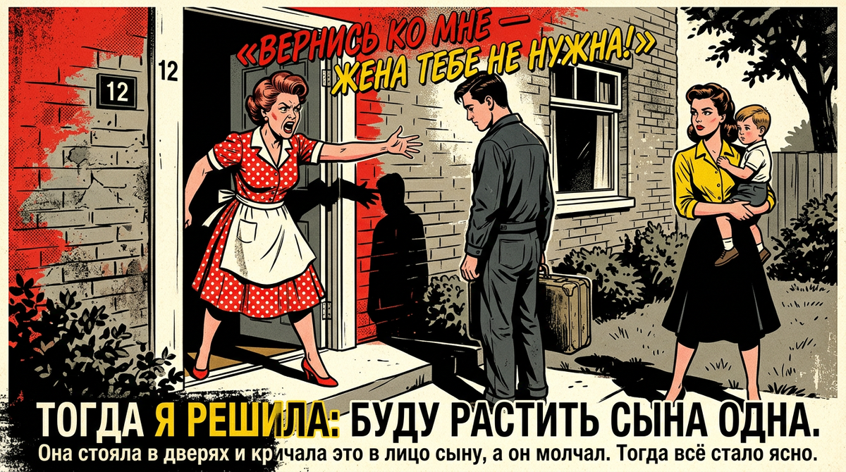 Она стояла и слушала, как кричат ей в спину. А потом развернулась и пошла вперёд