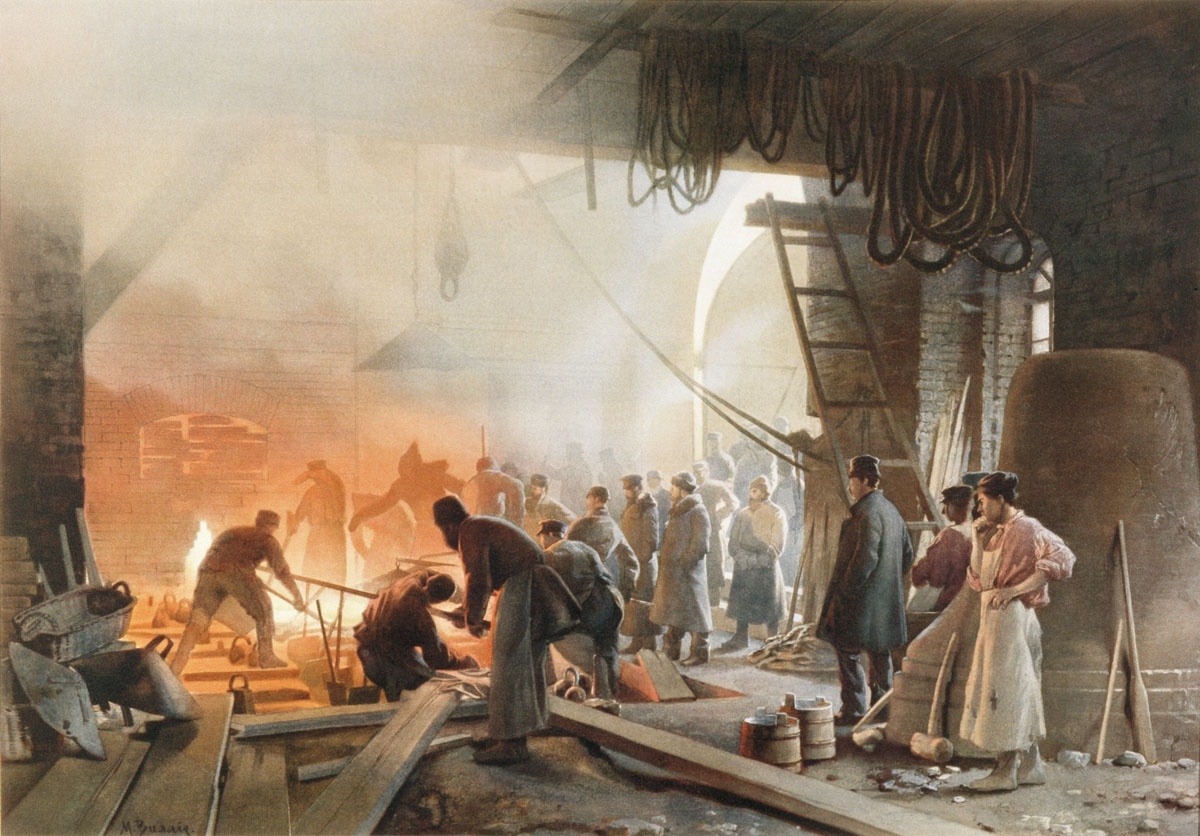 Литье колоколов