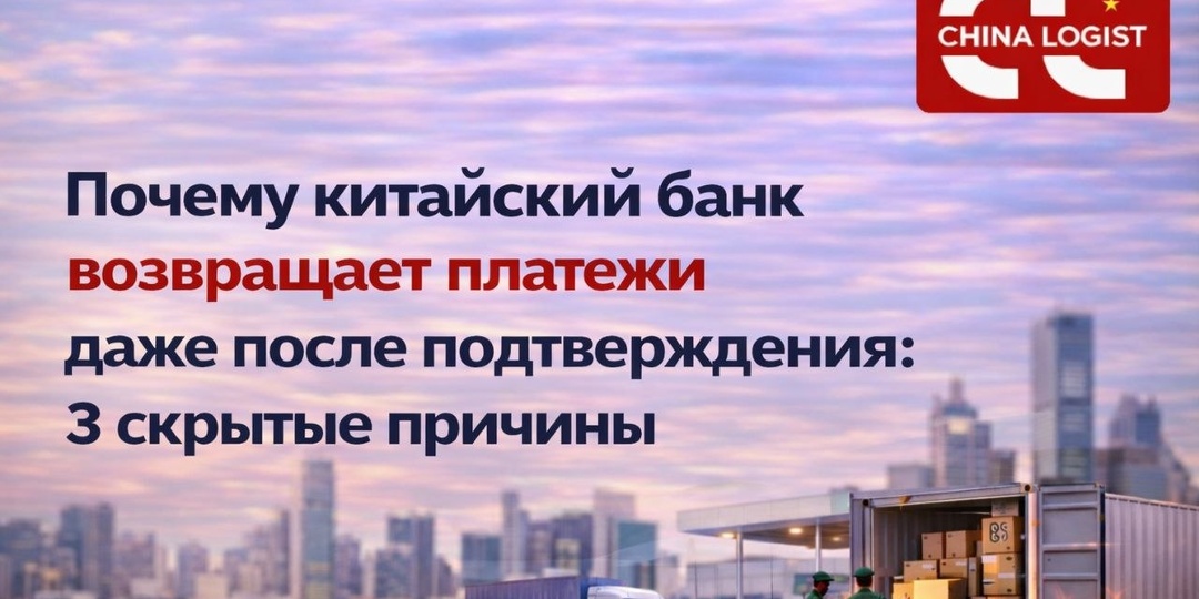 Почему китайский банк возвращает платежи даже после подтверждения: 3 скрытые причины