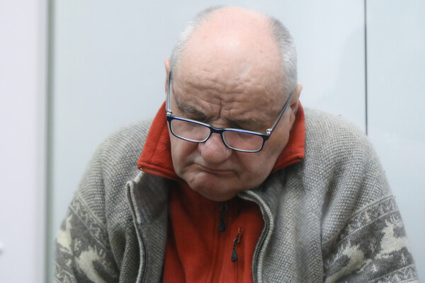 Бывший заместитель министра обороны РФ Павел Попов на заседании 235-го гарнизонного военного суда в Москве, 11 ноября 2025 года / Илья Питалев/РИА Новости   📷